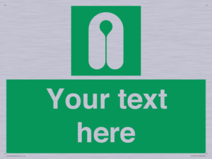 Custom sign safe condition Lifejacket